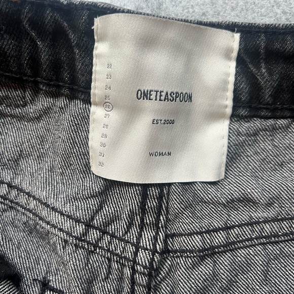 One Teaspoon High Waist Bandits Shorts - Picture 4 of 4